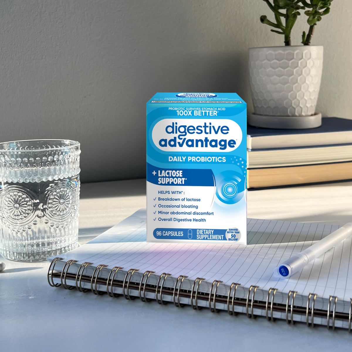 Digestive Advantage Probiotics + Lactase Digestive Enzymes