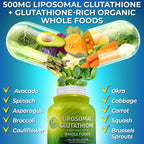 SUPPLEMENTS STUDIO Liposomal Glutathione 500mg - Glutathione