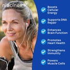 Niacinex NAD+ Supplement 600mg Nicotinamide Riboside - 60 Capsules - image 3