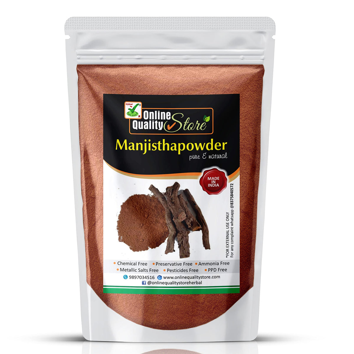 Online Quality Organic Manjistha Powder - 900g - image 2