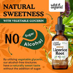 Wild & Organic Licorice Root Tincture - Digestive