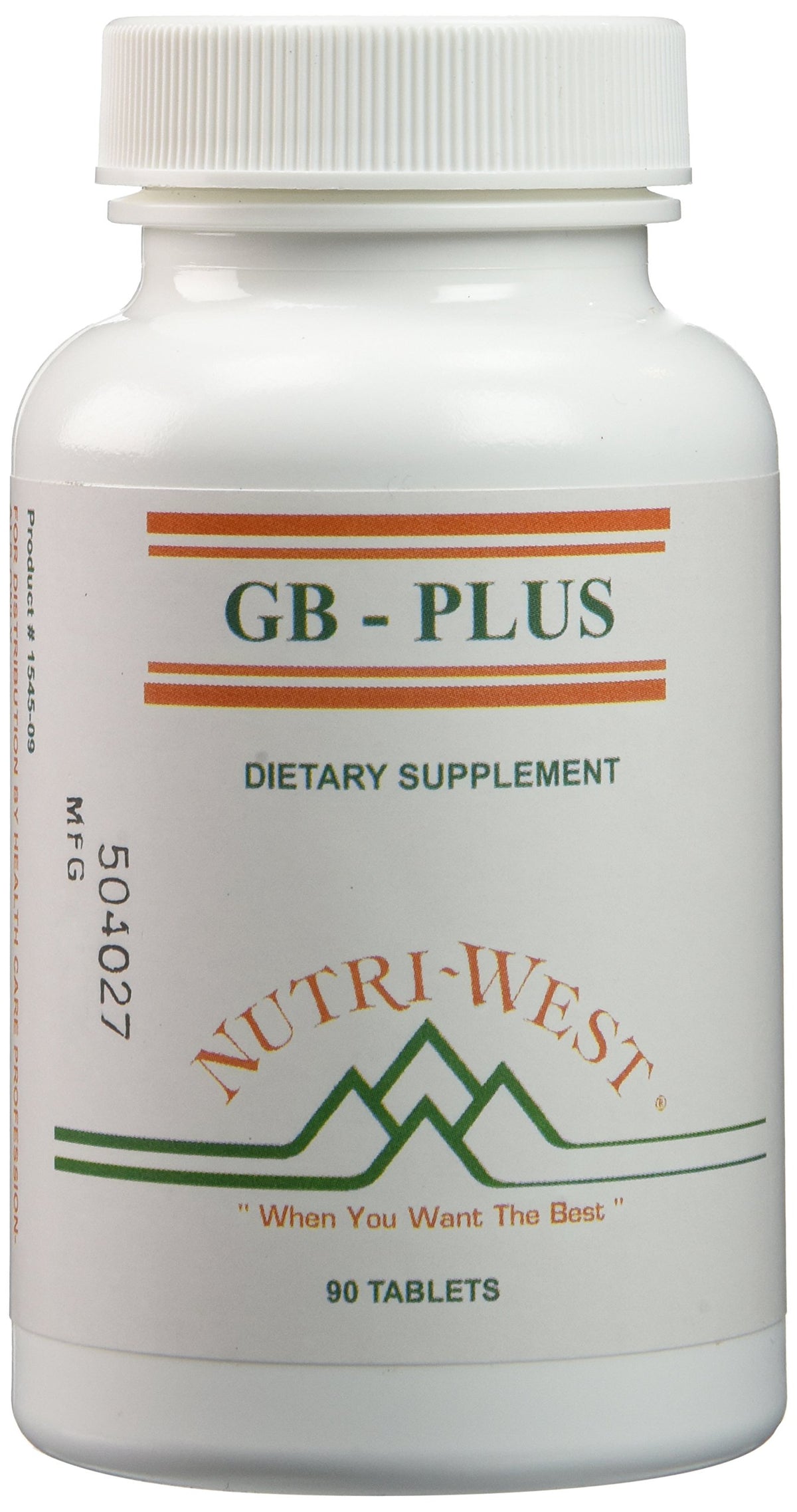 Nutri-West GB-Plus - 90 Tablets by Nutri West