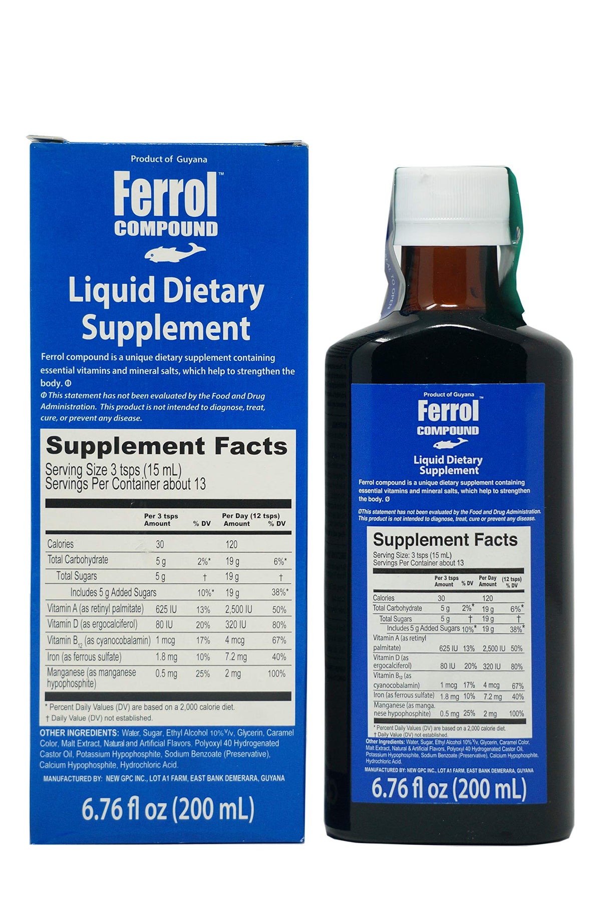 Ferrol Iron Dietary Supplement - 6.5 Fl Oz