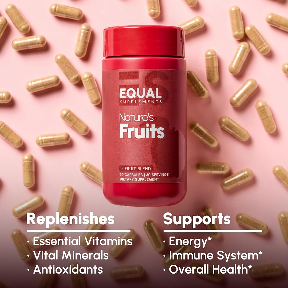 Equal Supplements Fruit Capsules - 90 Count - image 4