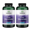 Swanson Zinc Gluconate 50 mg Immune Support - 500 Capsules