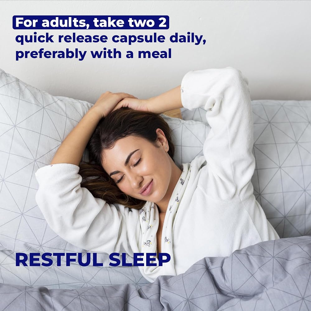 MB One Magnesium Citrate 500mg Capsules for Sleep & Muscle Support - 60 Capsules - image 4