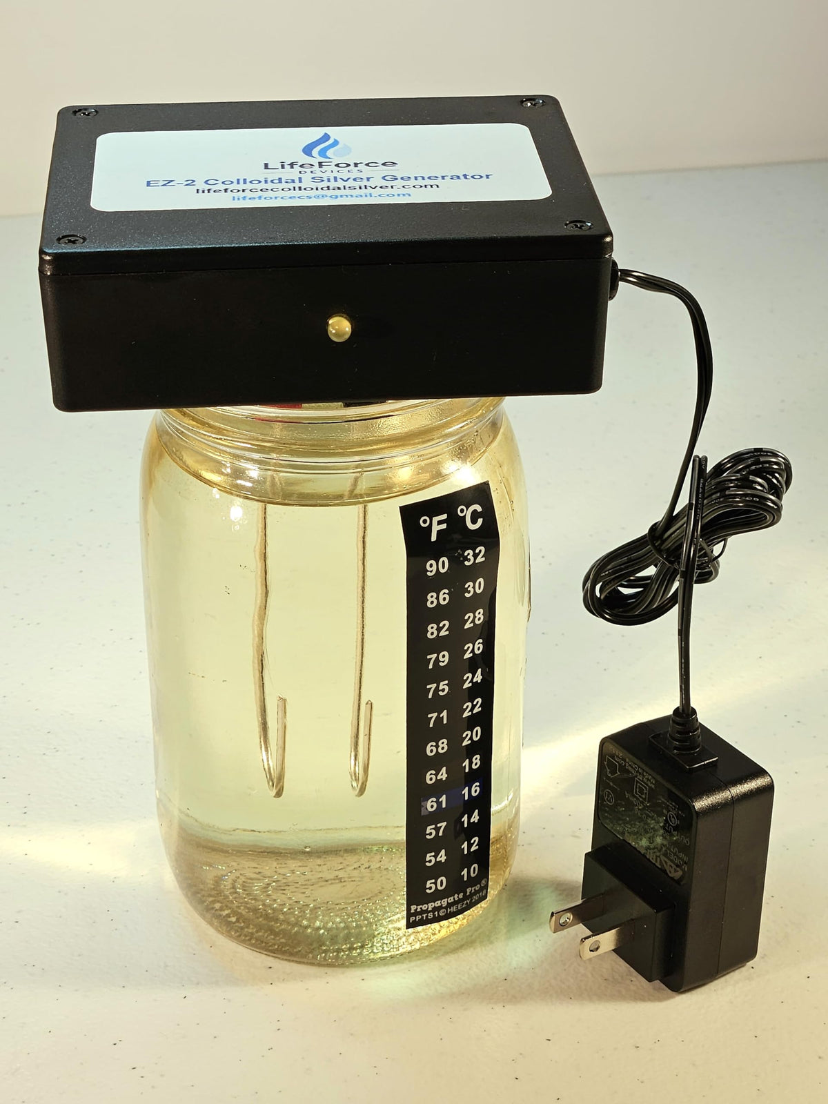 LifeForce Devices EZ-2 Deluxe Colloidal Silver Generator Kits