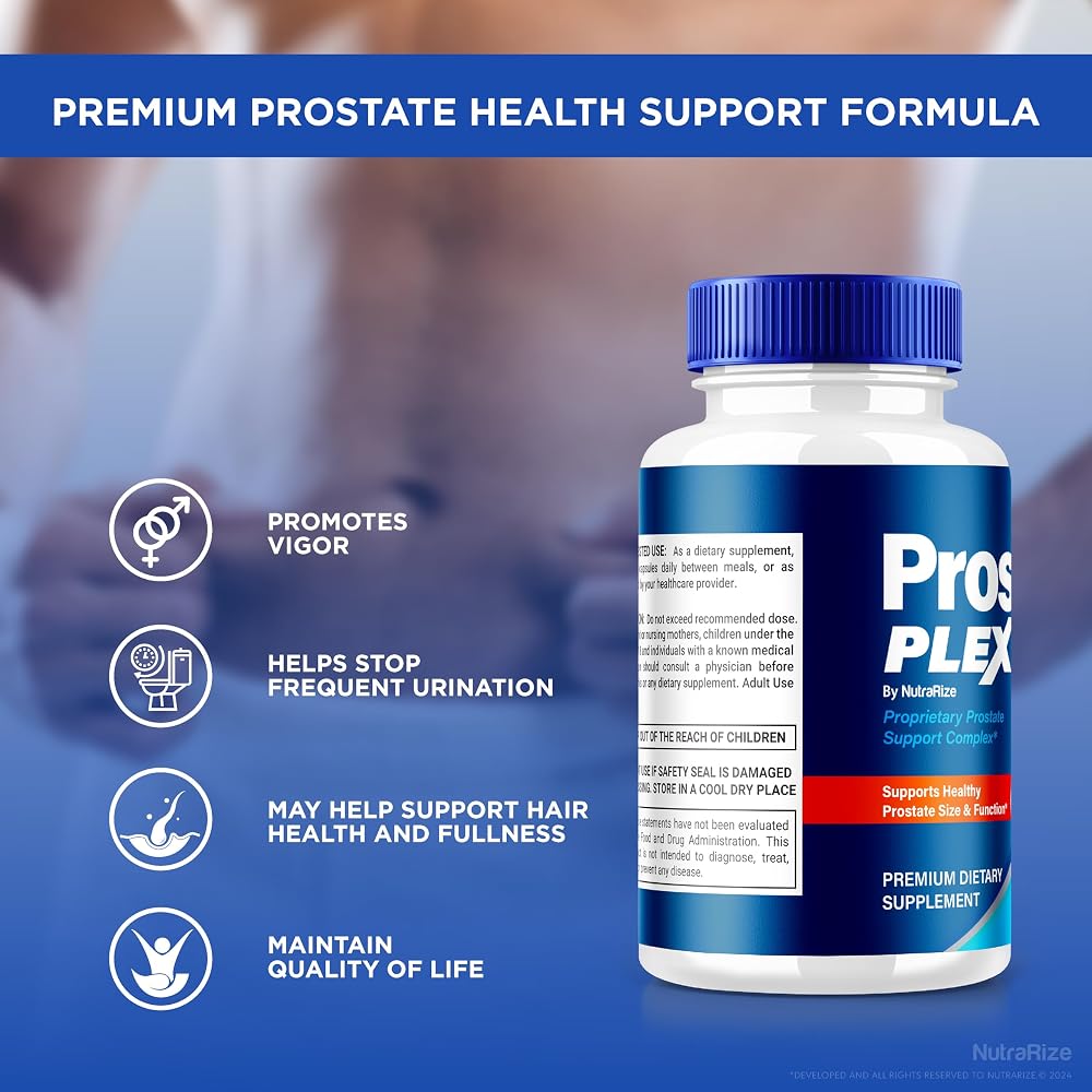 NutraRize Prosta Plex All Natural Supplement - 60 Capsules - image 7