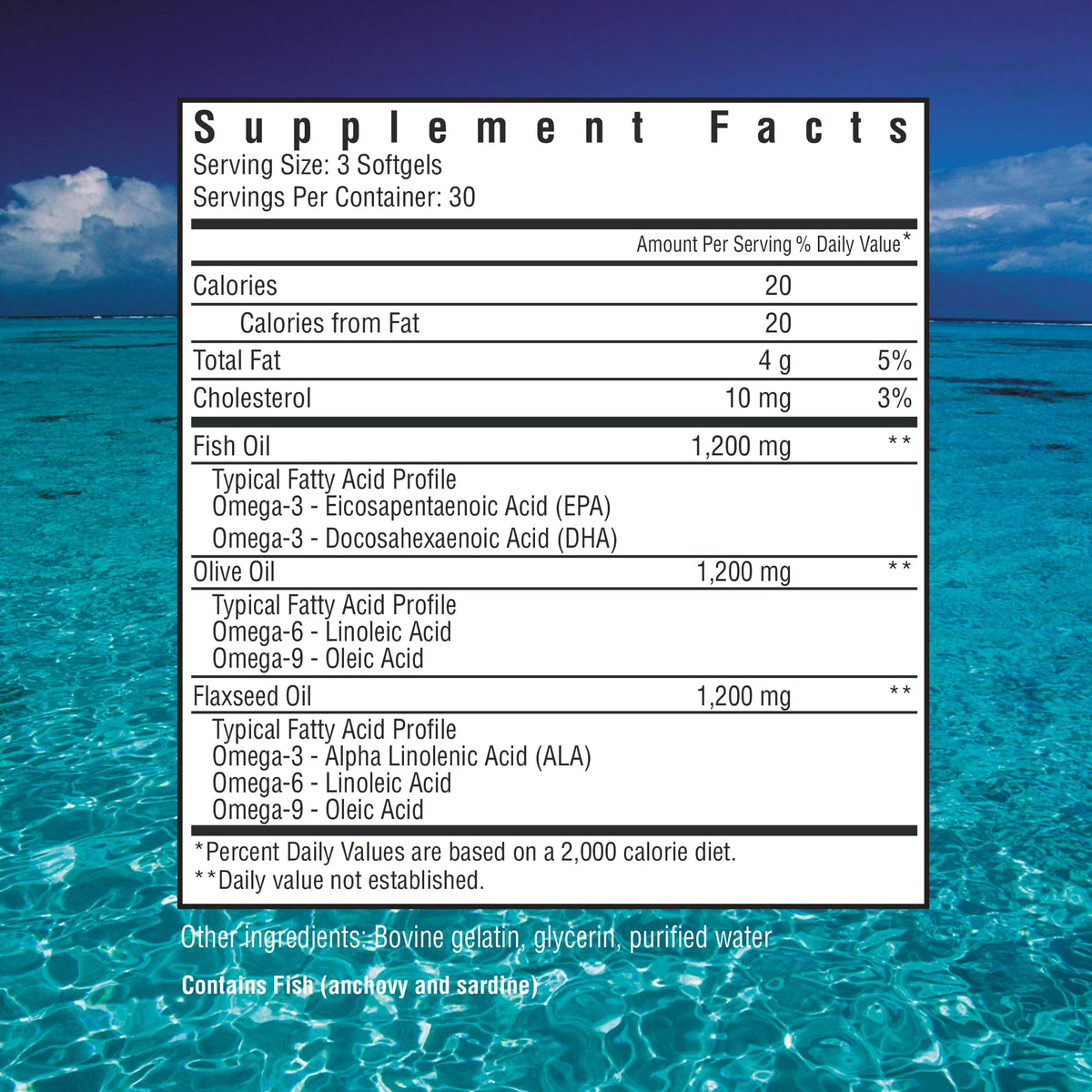Glucoflex Omega 3-6-9 Fish Oil for Joint Support - 90 Softgels - image 2