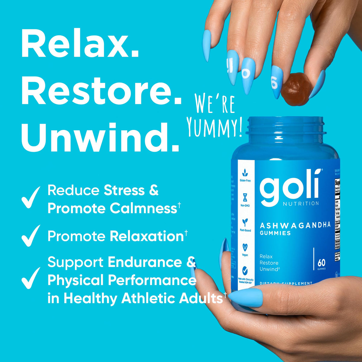 Goli Ashwagandha & Vitamin D Gummy