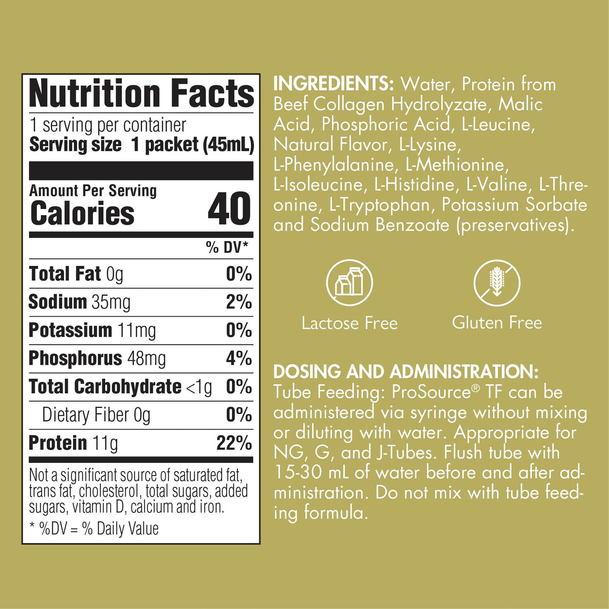 Medtrition Tube Feed