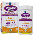 Vital Planet Intense Care Gas & Bloating Probiotics - 30 Capsules