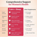 Nourished Melatonin-Free Calm + Sleep Support for Women