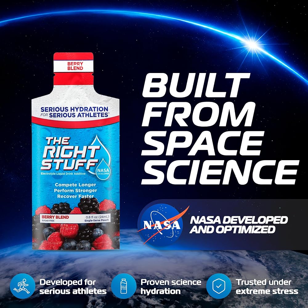 The Right Stuff NASA Electrolyte Drink Concentrate - 60 Count - image 2
