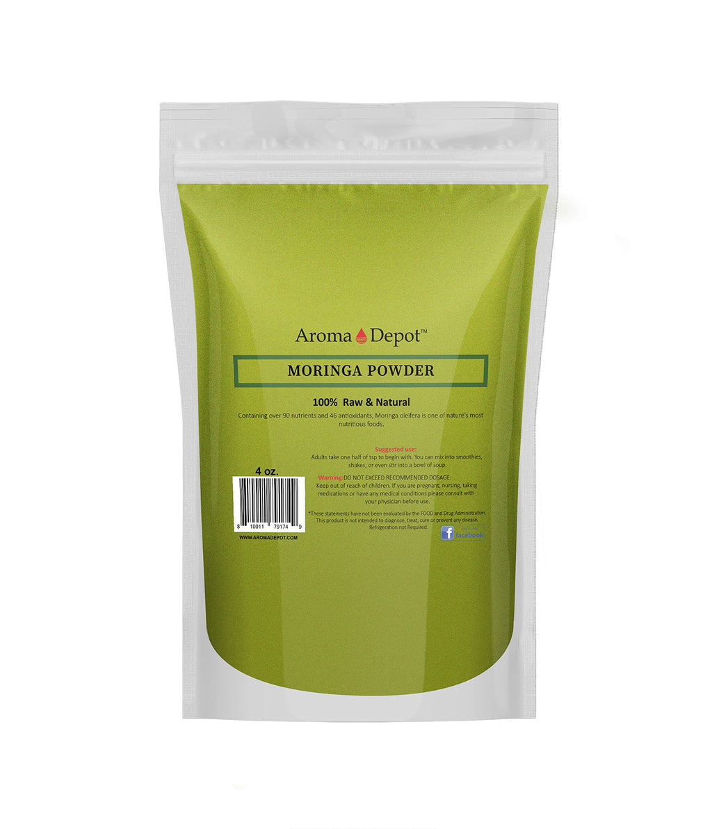 Aroma Depot Moringa Leaf Powder - 4 oz