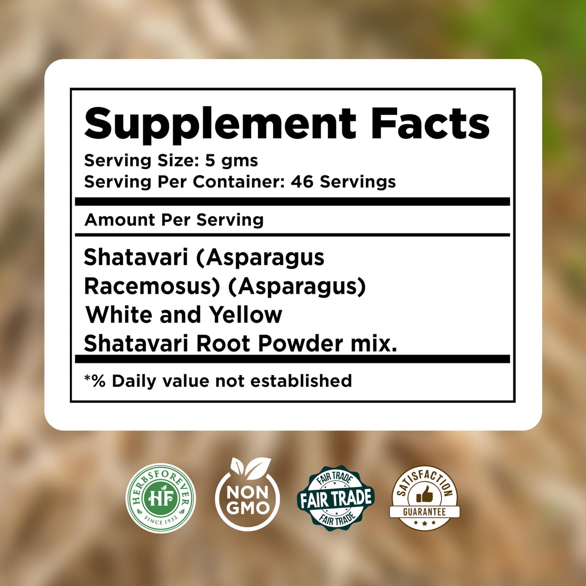 HerbsForever Shatavari Root Powder Female Reproductive Health - 16 oz - image 4