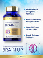 Carlyle Brain Nootropic Supplement - 60 Softgels - image 4