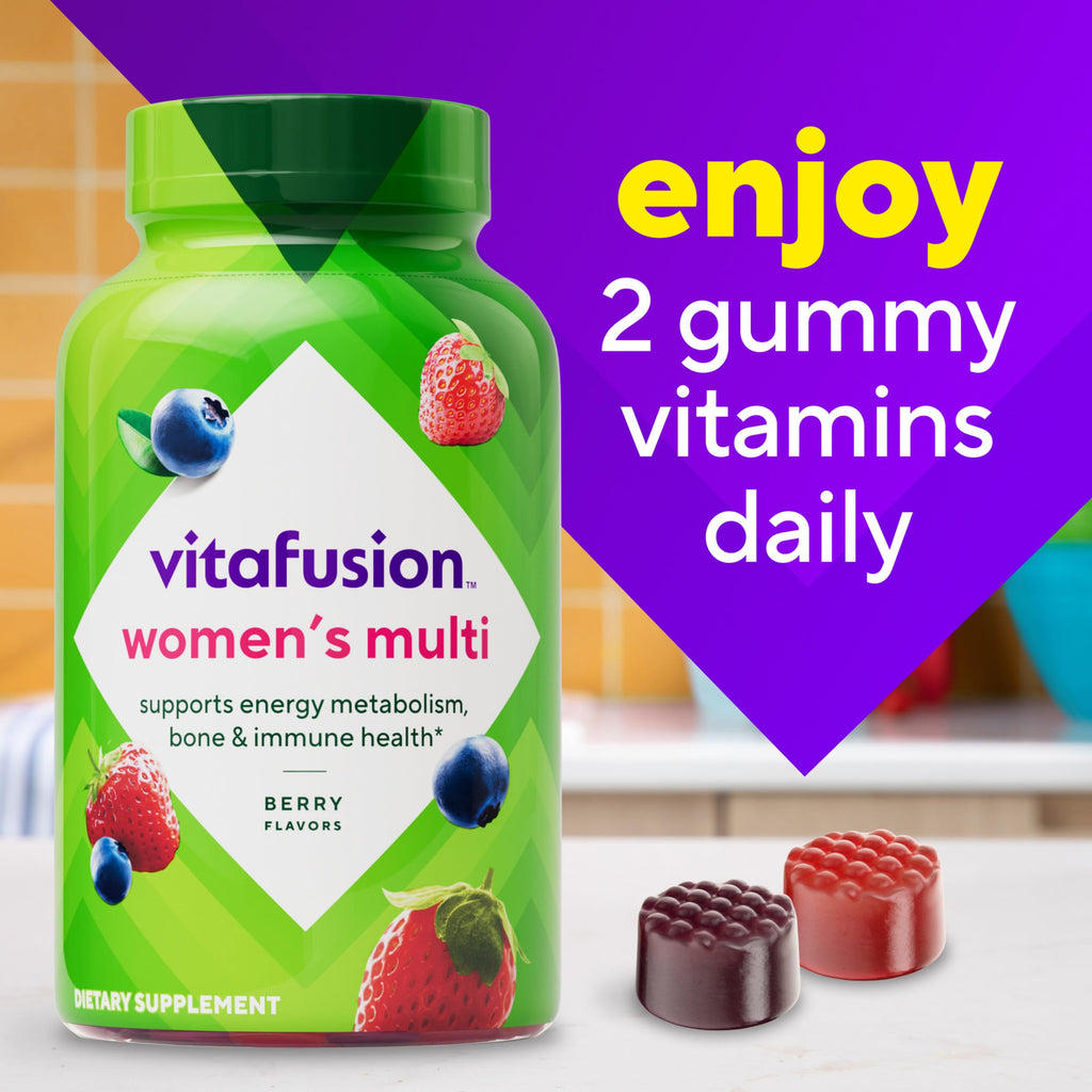 Vitafusion Women's Multivitamin Gummy Berry - 120 Gummies - image 9
