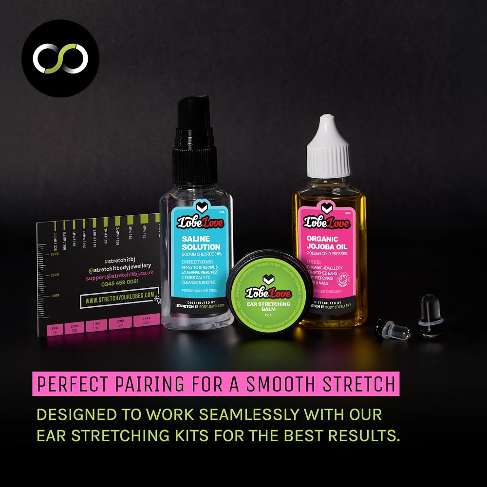 Stretch It Premium Ear Stretching Balm with Jojoba Oil - 15g - image 7