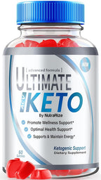 NutraRize Ultimate Keto ACV Gummies with Apple Cider Vinegar - 60 Gummies