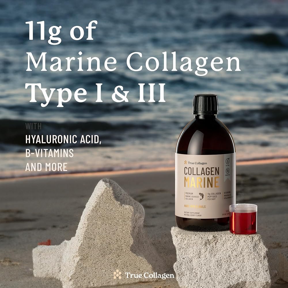 True Collagen Marine 11,000 mg Liquid for Skin & Hair - 2 x 500 ml - image 2