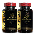OLANTA L-Lysine 500mg Amino Acid Capsules