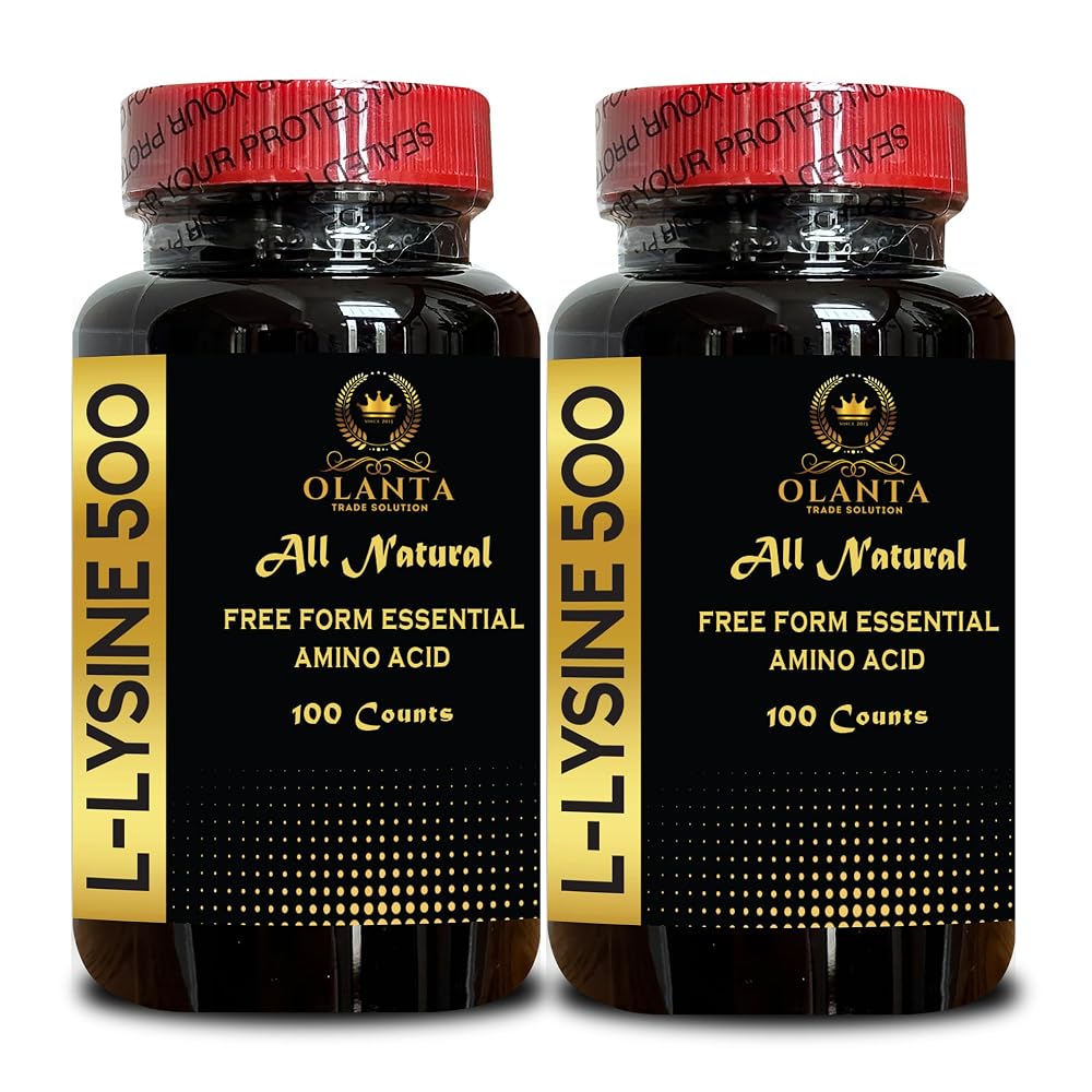 OLANTA TRADE SOLUTION L-Lysine 500mg - 200 Capsules