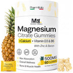 Pharmlitalia Magnesium Citrate Gummies 500mg - 60 Gummies
