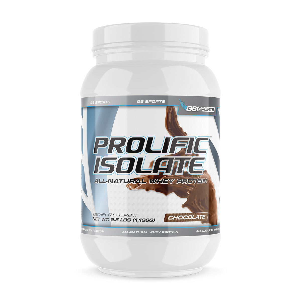 G6 Sports G6 Whey Isolate Prolific 2.5 LB
