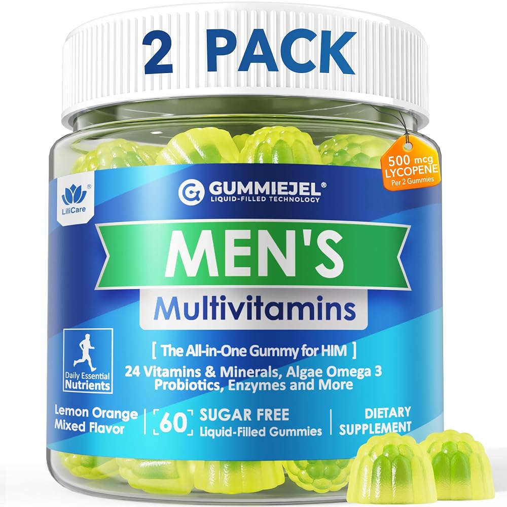 LILICARE Mens Multivitamins Gummies