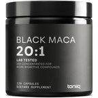 Toniiq Black Maca Root 20:1 Extract - 120 Capsules