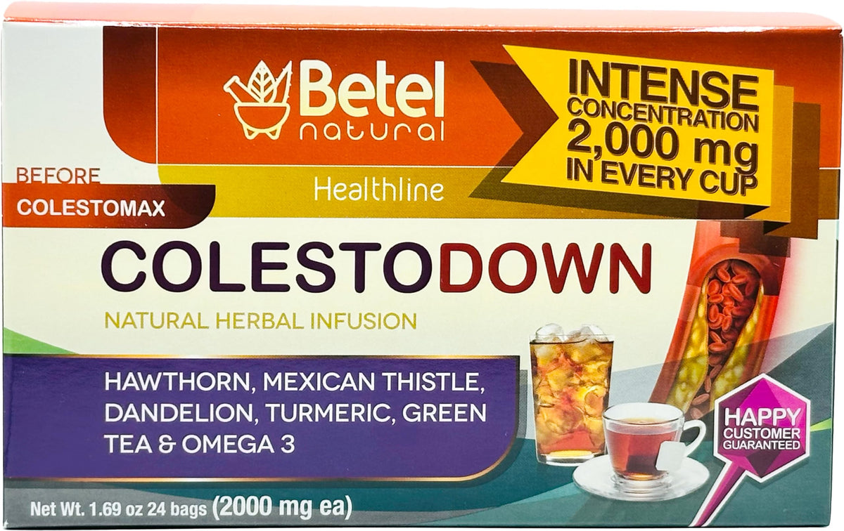 Premium Colestodown Tea by Betel Natural - Healthy Cholesterol Levels - image 3