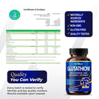GriMed Glutathione Complex 1,485mg 8-in-1 - 150 Vegetarian Capsules - image 7