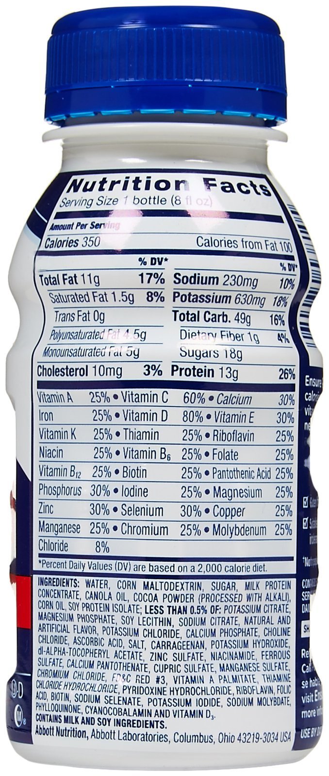 Ensure Plus Nutrition Shake Dark Chocolate - 6 Pack - image 3