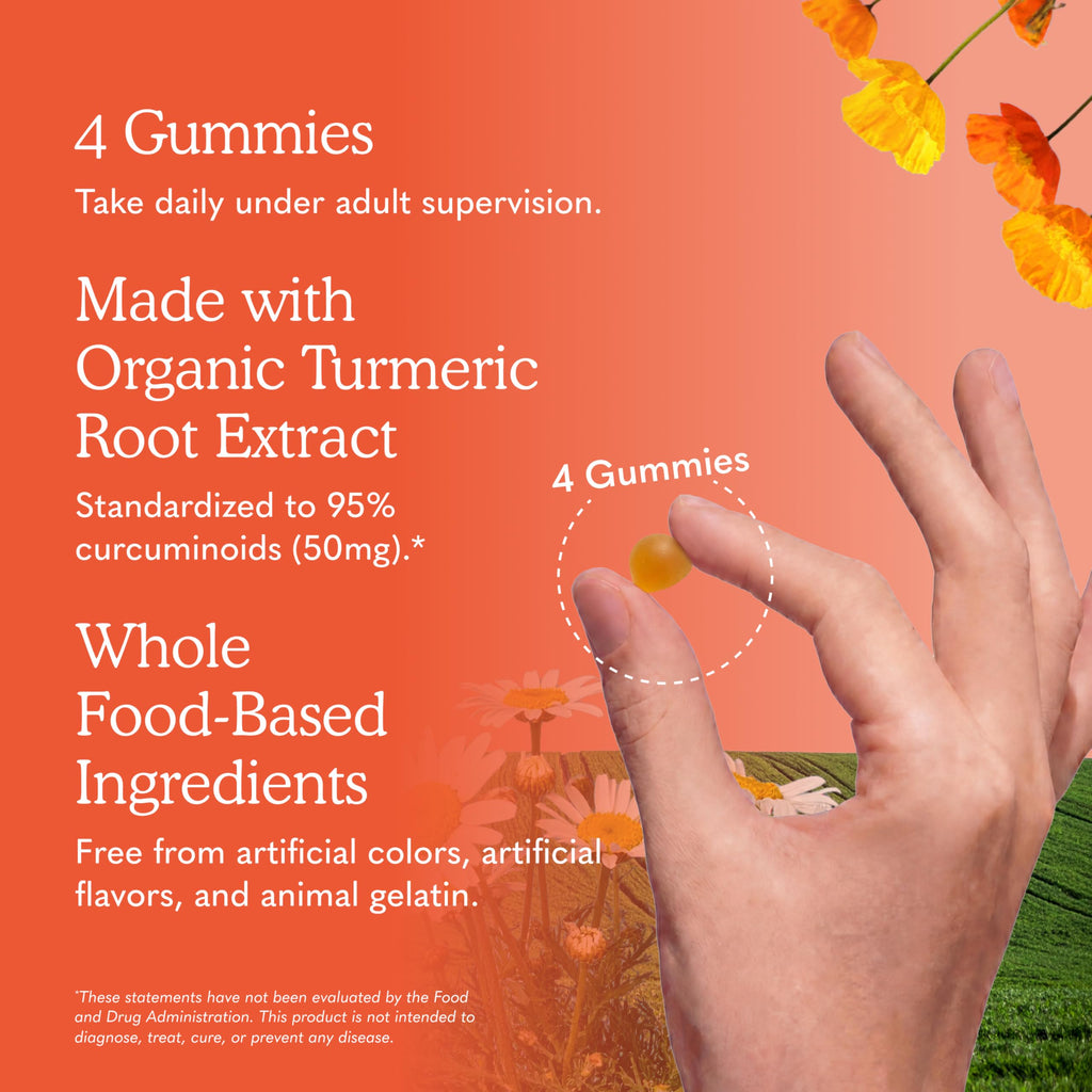 Garden of Life Organics Turmeric Inflammatory Response Gummies - 120 Count - image 5