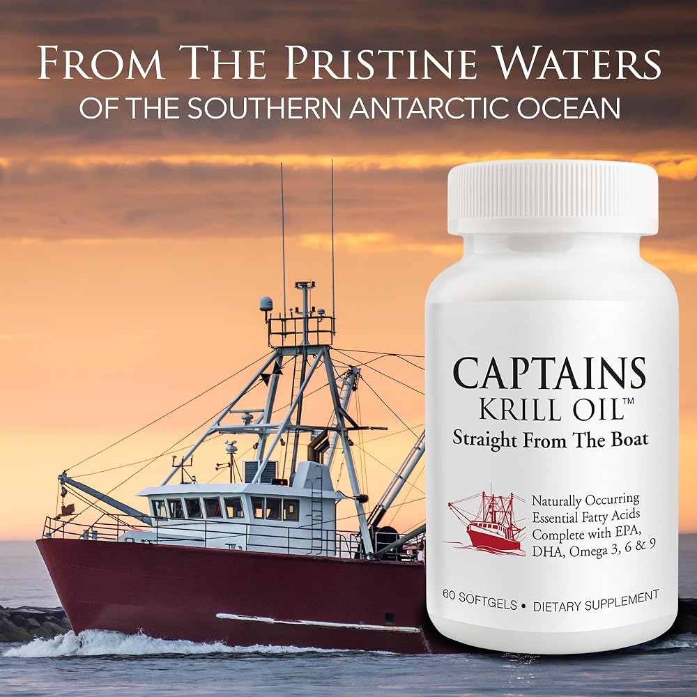 Captains Pure Antarctic Krill Oil 1000mg - image 5