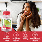 Health Supplied Calcium Magnesium Zinc Vitamin D Gummies - 60 Count - image 3