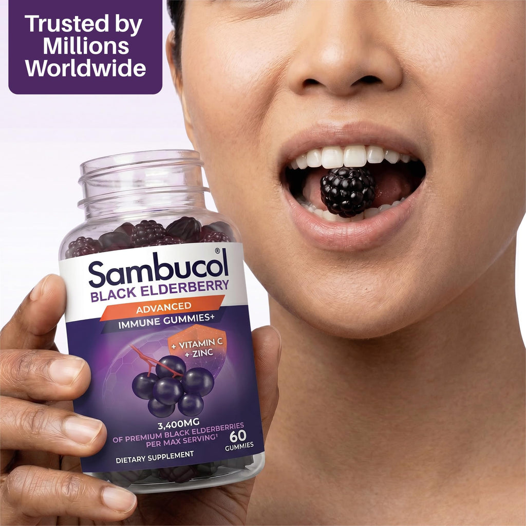 Sambucol Elderberry Gummies Immune Support - 60 Count - image 9
