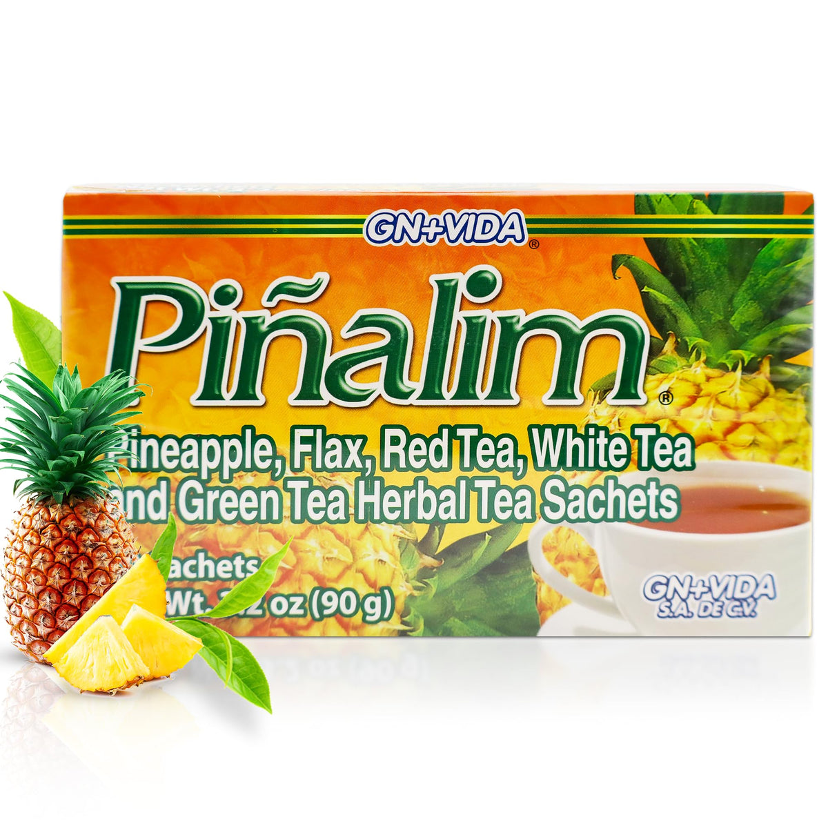 PIÑALIM Pineapple Tea Extra Strength - 30 Count