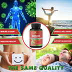 Cona Nature Giloy Guduchi Extract with Ashwagandha - 60 Vegetarian Capsules - image 5