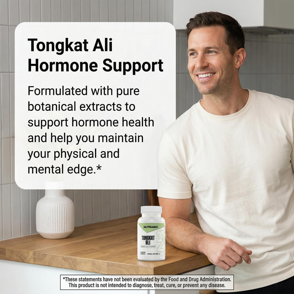 NutraBio Tongkat Ali Longjack 200mg - 60 Capsules - image 4
