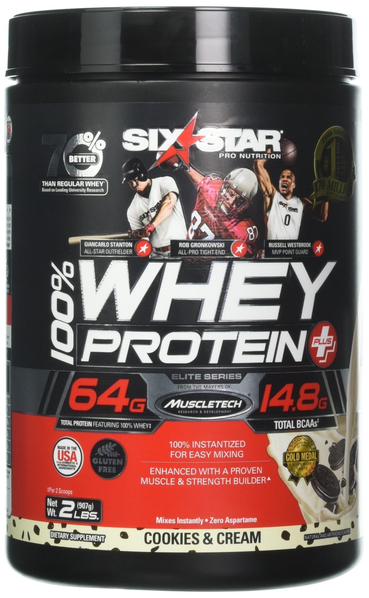 Six Star Whey Protein Powder Plus