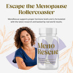 MenoRescue Menopause Support Supplement for Hot Flashes - 60 Capsules - image 3