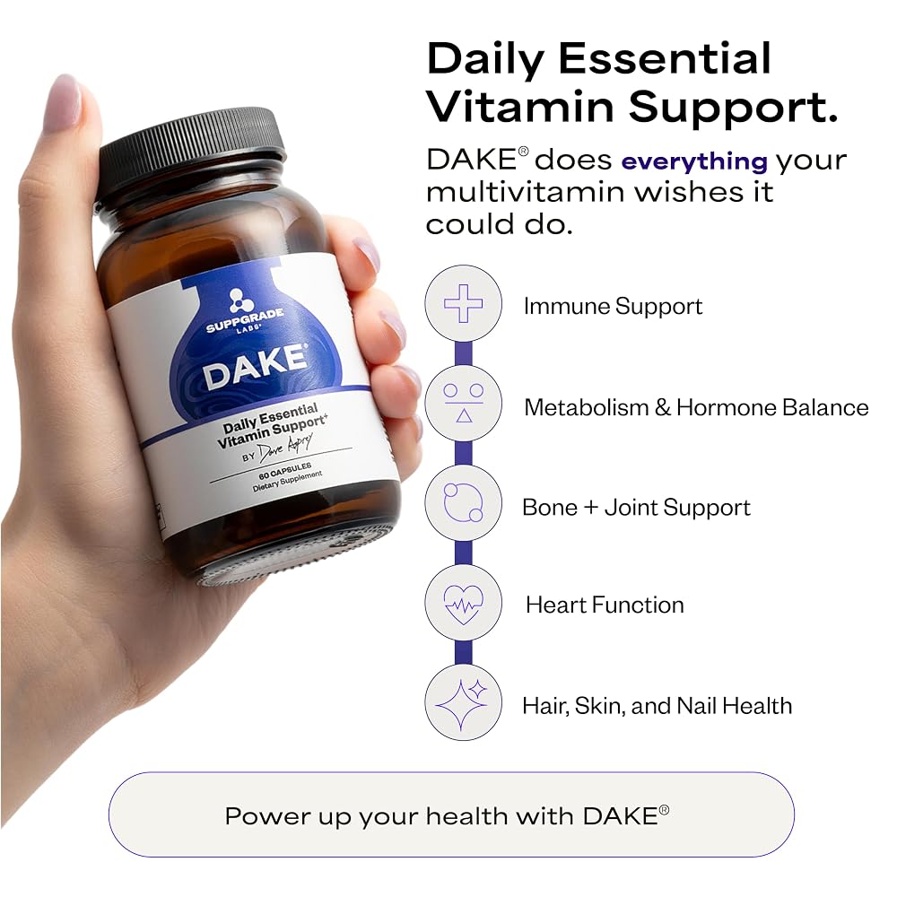 Suppgrade Labs DAKE by Dave Asprey Fat-Soluble Vitamins - 60 Softgels - image 2