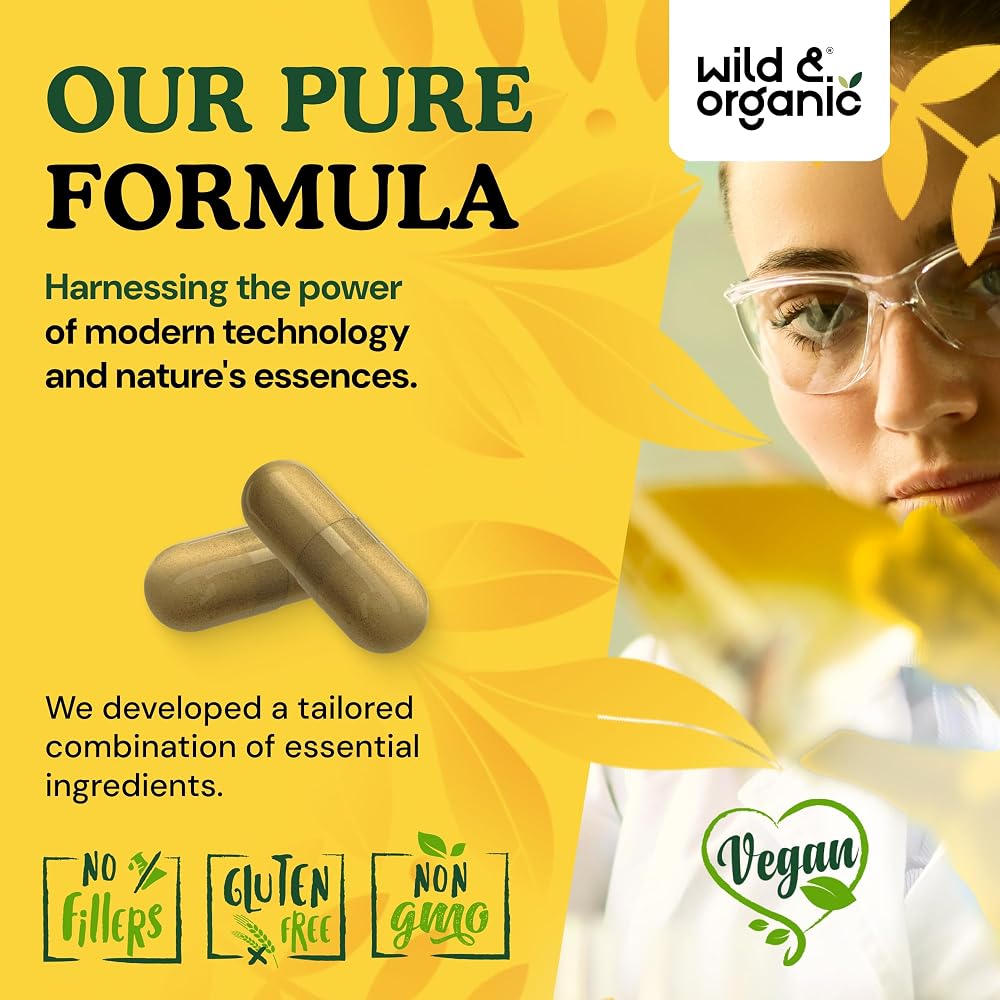 Wild & Organic Uric Acid Formula Capsules - Uric Acid Cleanse Support