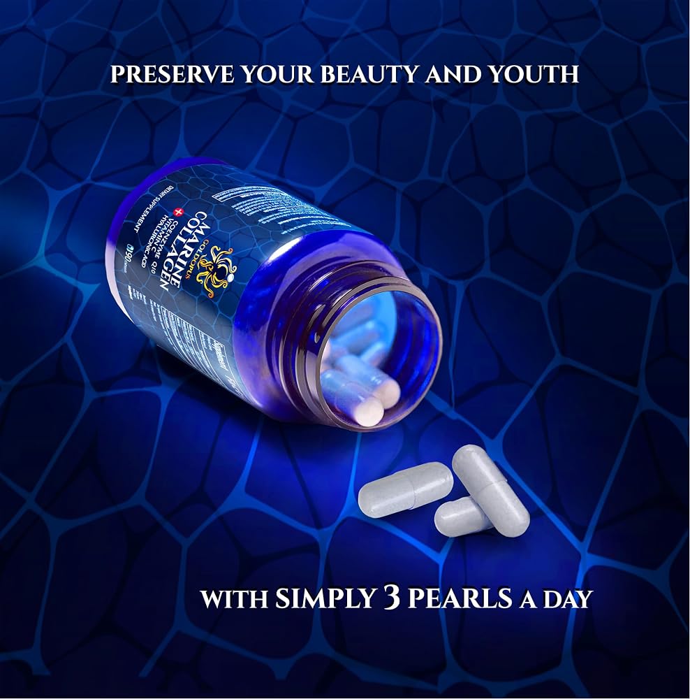 GOLDOPUS Marine Collagen Peptides with Hyaluronic Acid - 90 Capsules - image 4