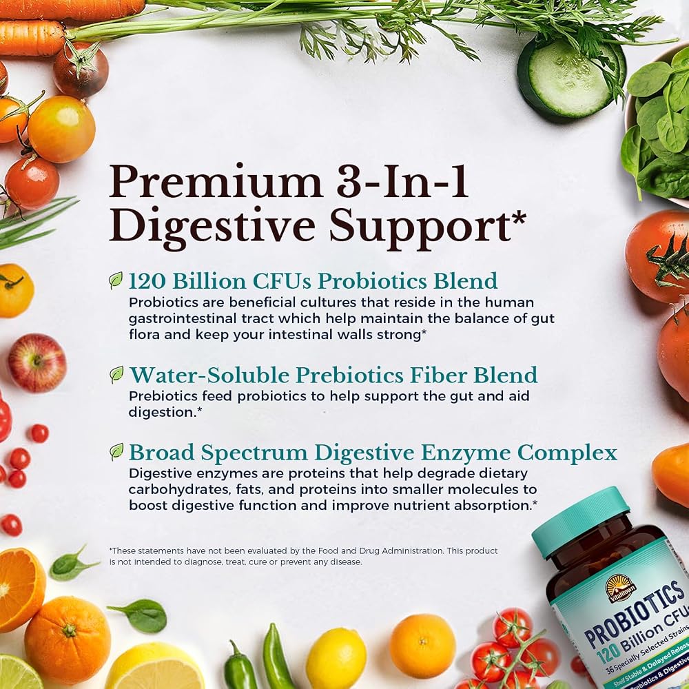 Vitalitown Probiotics for Men & Women