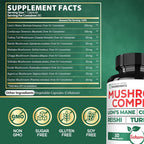 Satoomi Lions Mane Mushroom Complex - 90 Capsules - image 2