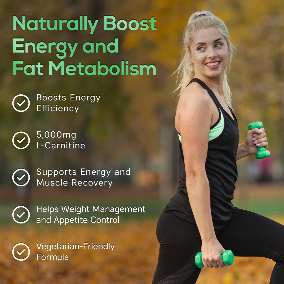 Parker Naturals L-Carnitine Liquid 5000mg Energy Support - 16 Fl Oz - image 4