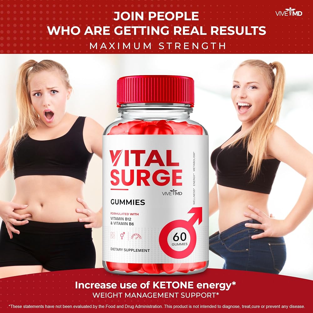 VIVE MD Vital Surge ACV Gummies 1000mg Apple Cider Vinegar - 300 Count - image 6